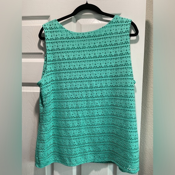 Charter Club Plus Size Tank Blouse - Picture 2 of 4